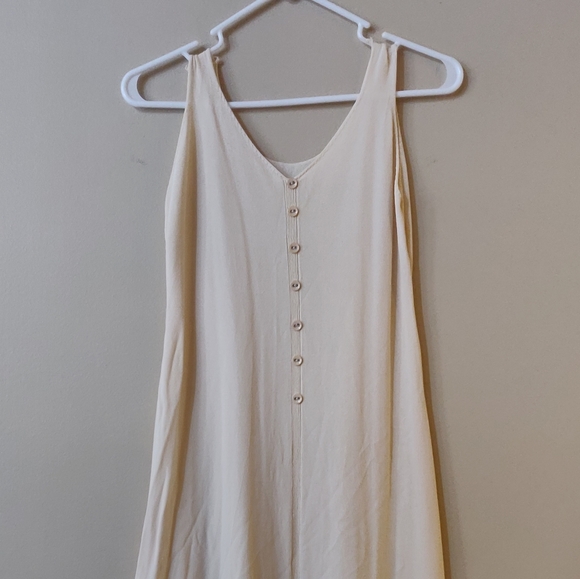 🌠2/$35🌠 NWOT Stretchy Slip/Shift Button Dress - Picture 1 of 7
